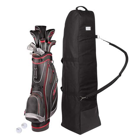 best golf bag travel case|traveling golf bag carry case.